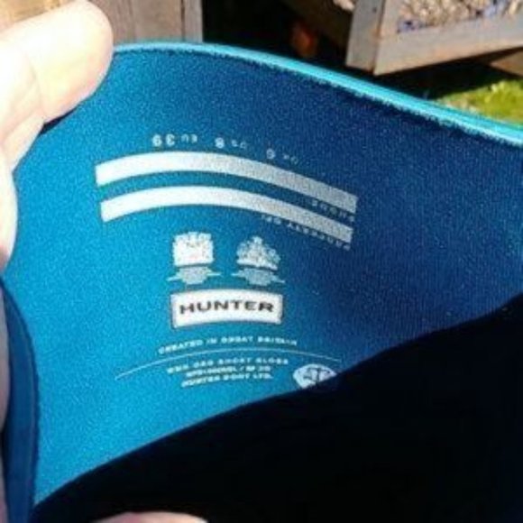 Womens boots Hunter Rainboots Size 8 - Picture 6 of 8